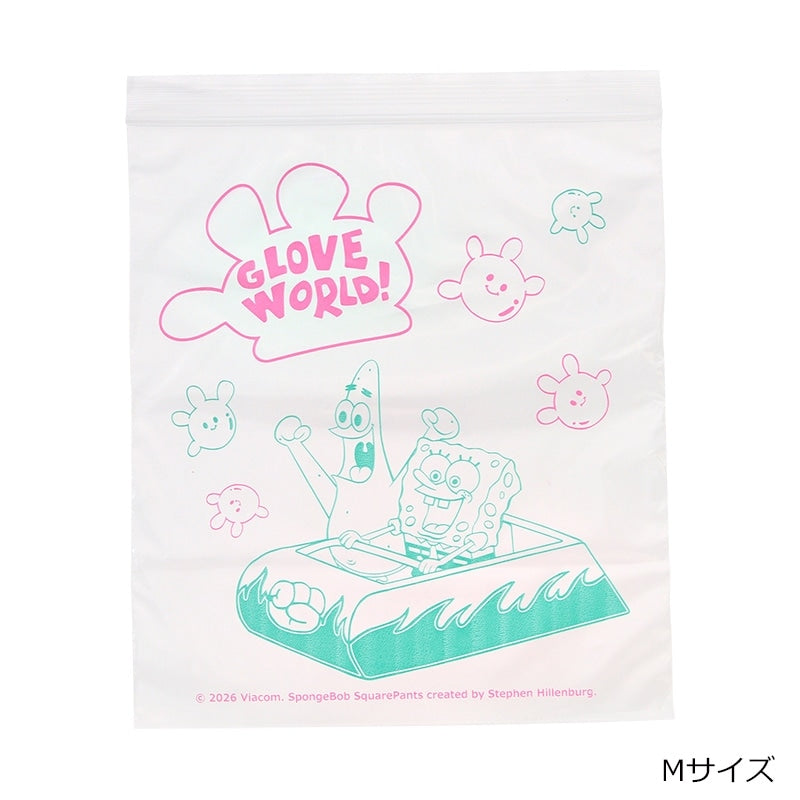 スポンジ・ボブ チャック付きバッグ GLOVE WORLD