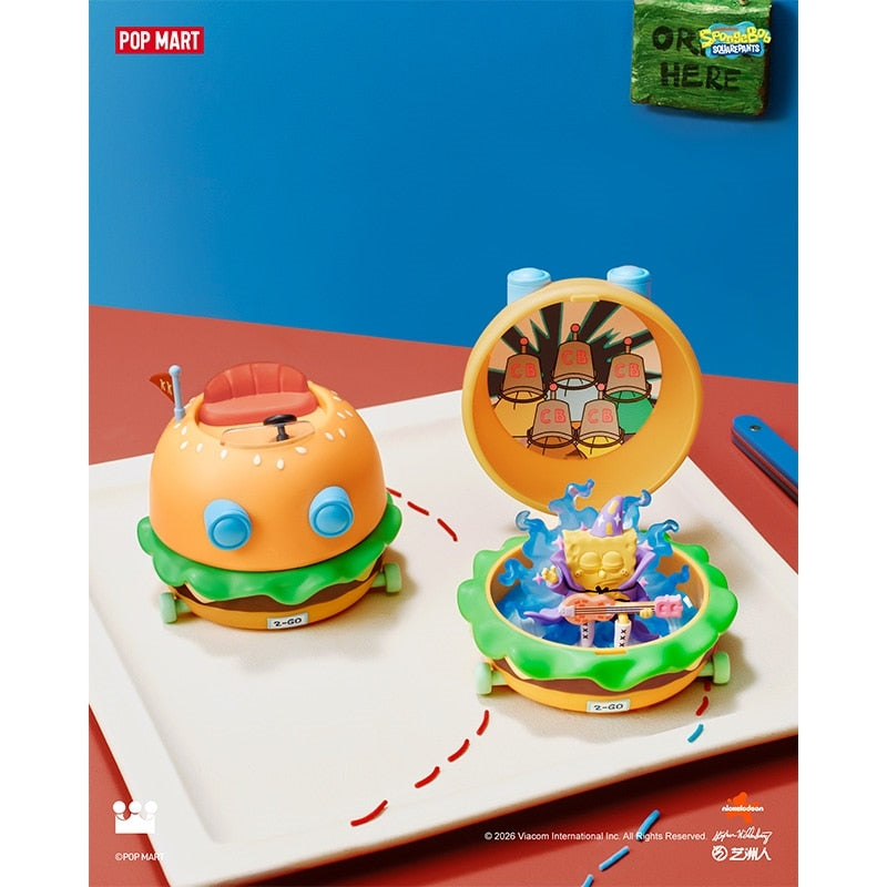 スポンジ・ボブ POP MART ポップマート カーニバーガー※種類は選べません
