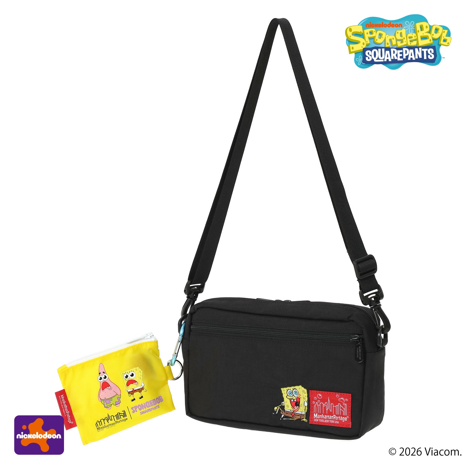 SpongeBob × ManhattanPortage JOGGER (L) JPN VER 2 500D CORDURA