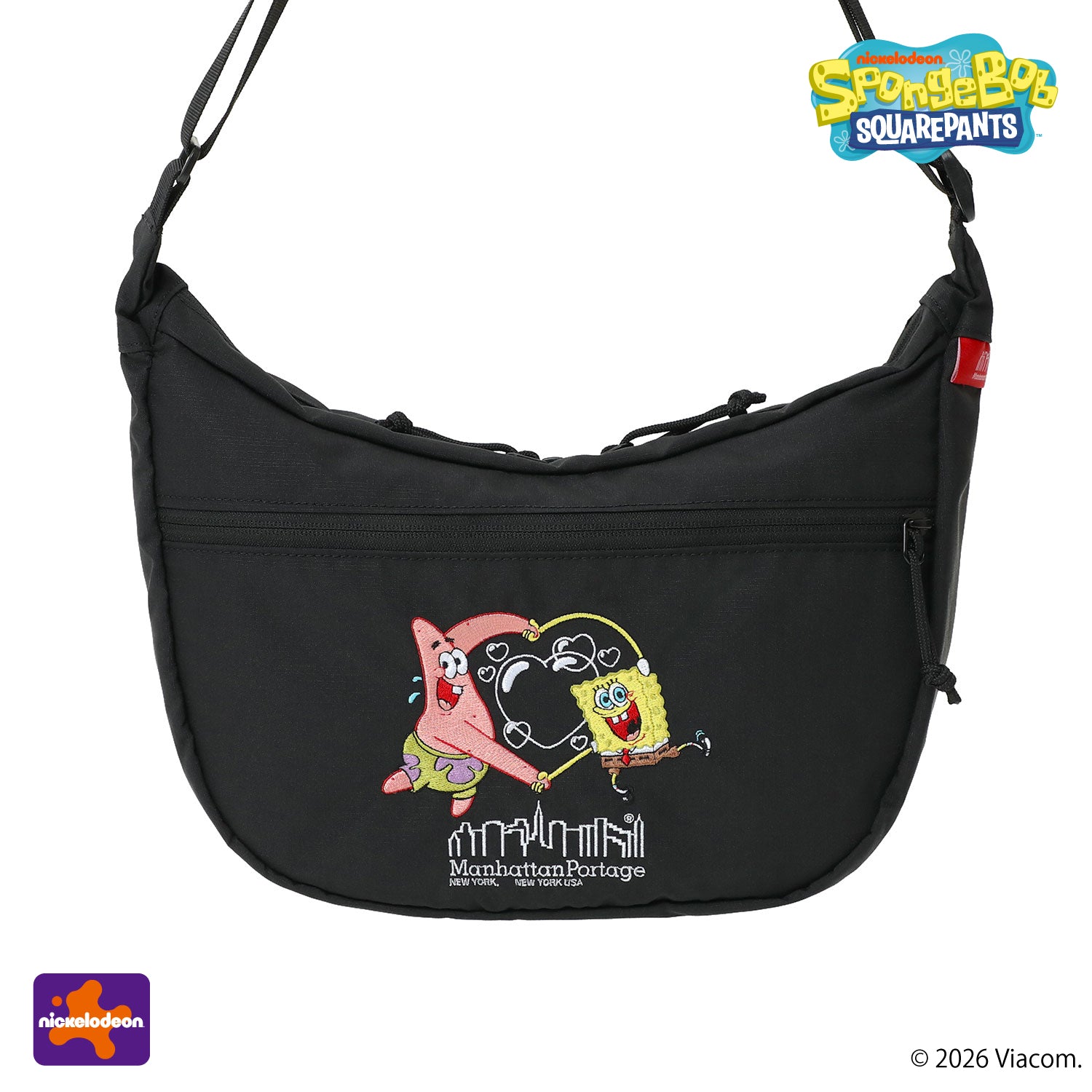 SpongeBob × ManhattanPortage DUET ACTION BAG CORDURA RIPSTOP POLYESTER