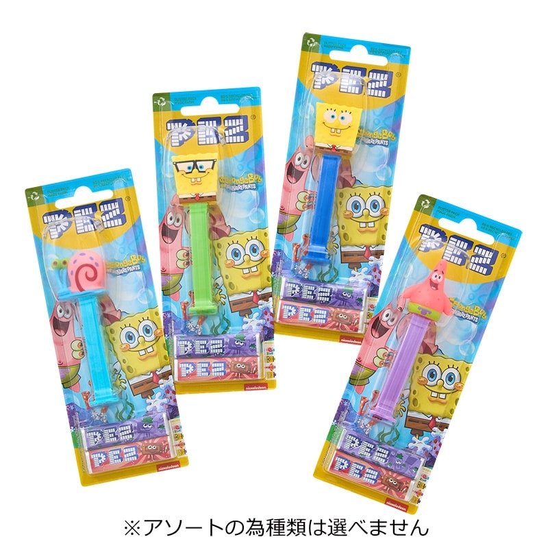 PEZ ペッツ スポンジ・ボブ ※種類は選べません