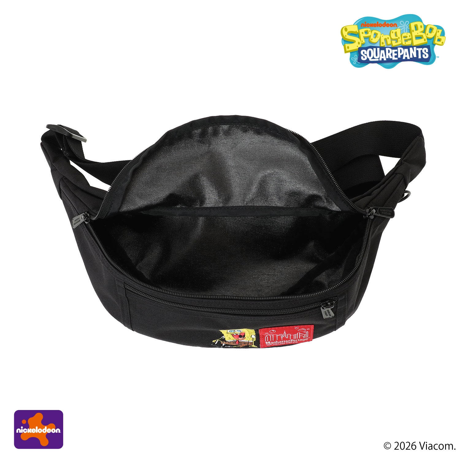 SpongeBob × ManhattanPortage ALLEYCAT WAIST BAG 500D CORDURA