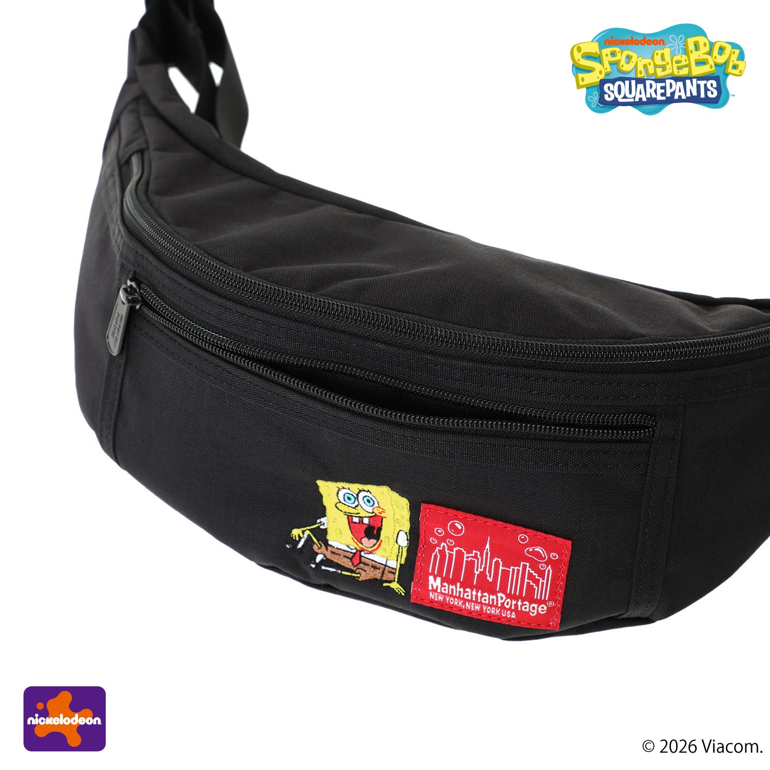 SpongeBob × ManhattanPortage ALLEYCAT WAIST BAG 500D CORDURA