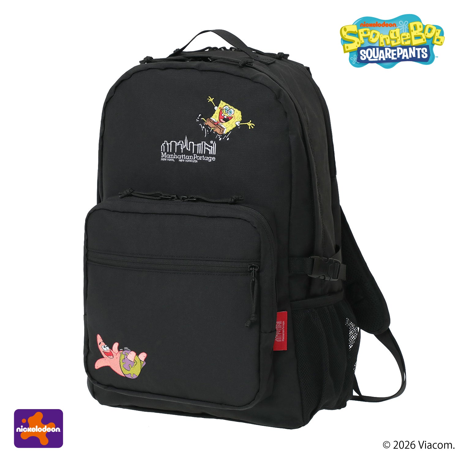 SpongeBob × ManhattanPortage TOWNSEND BACKPACK CORDURA RIPSTOP POLYESTER