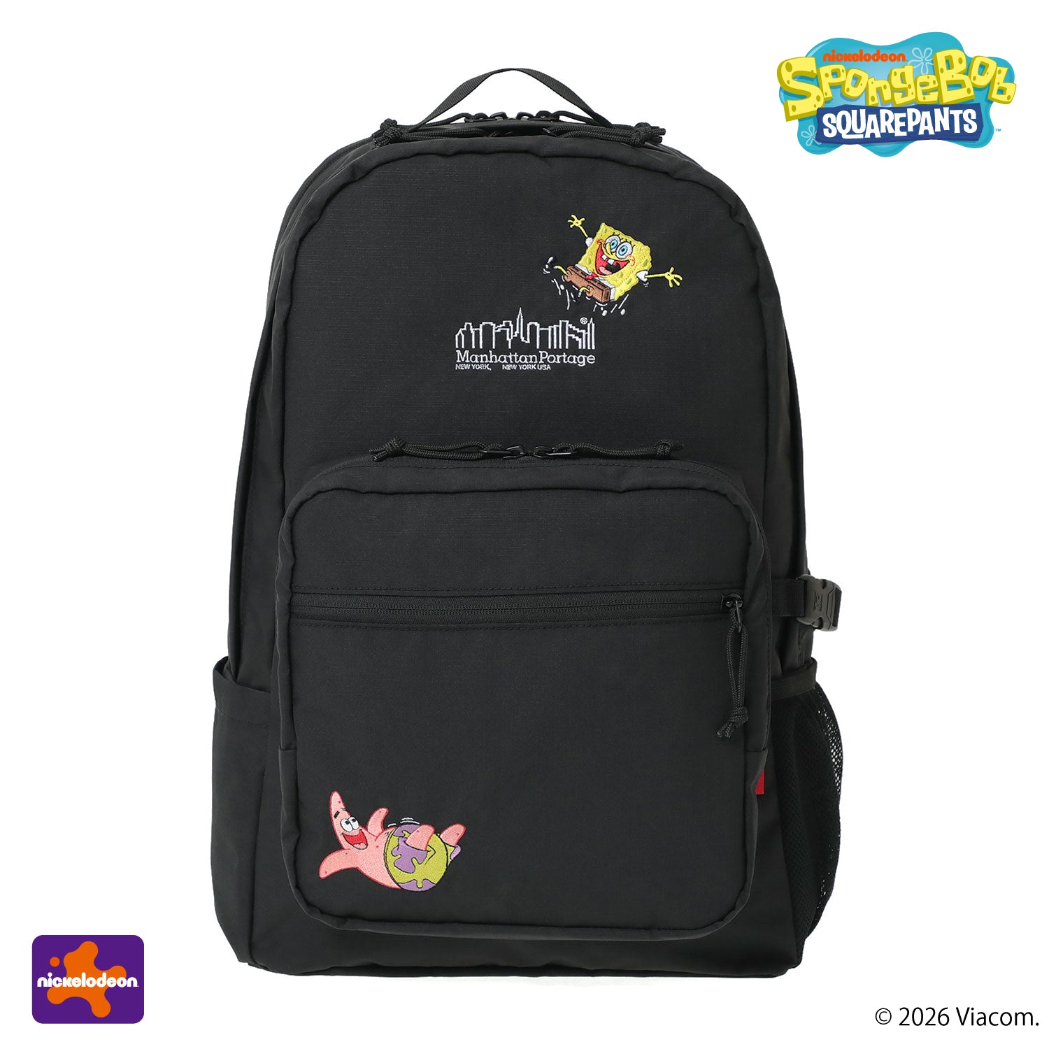 SpongeBob × ManhattanPortage TOWNSEND BACKPACK CORDURA RIPSTOP POLYESTER