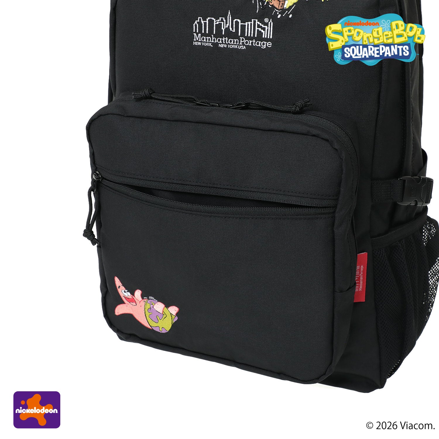SpongeBob × ManhattanPortage TOWNSEND BACKPACK CORDURA RIPSTOP POLYESTER