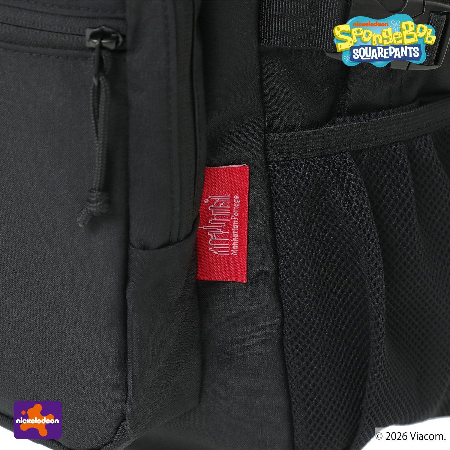 SpongeBob × ManhattanPortage TOWNSEND BACKPACK CORDURA RIPSTOP POLYESTER