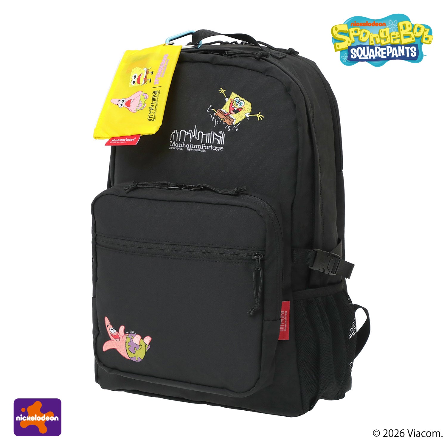 SpongeBob × ManhattanPortage TOWNSEND BACKPACK CORDURA RIPSTOP POLYESTER