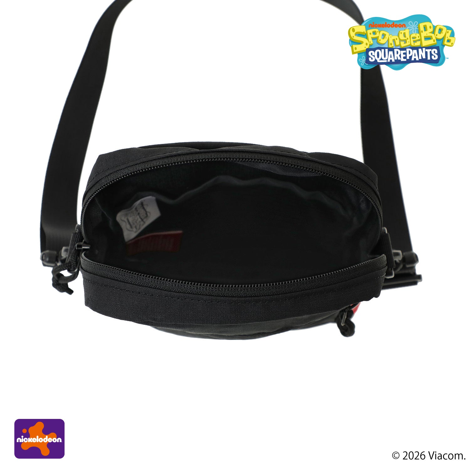 SpongeBob × ManhattanPortage CITY LIGHTS (SM) W/PL VER 2 BP CORDURA RIPSTOP POLYESTER
