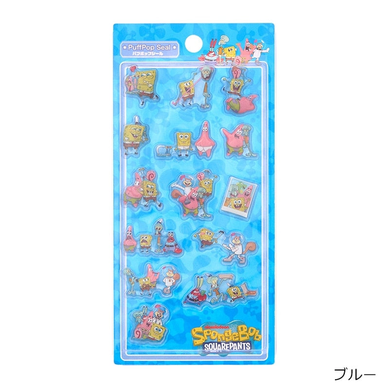 スポンジ・ボブ パフポップシール
