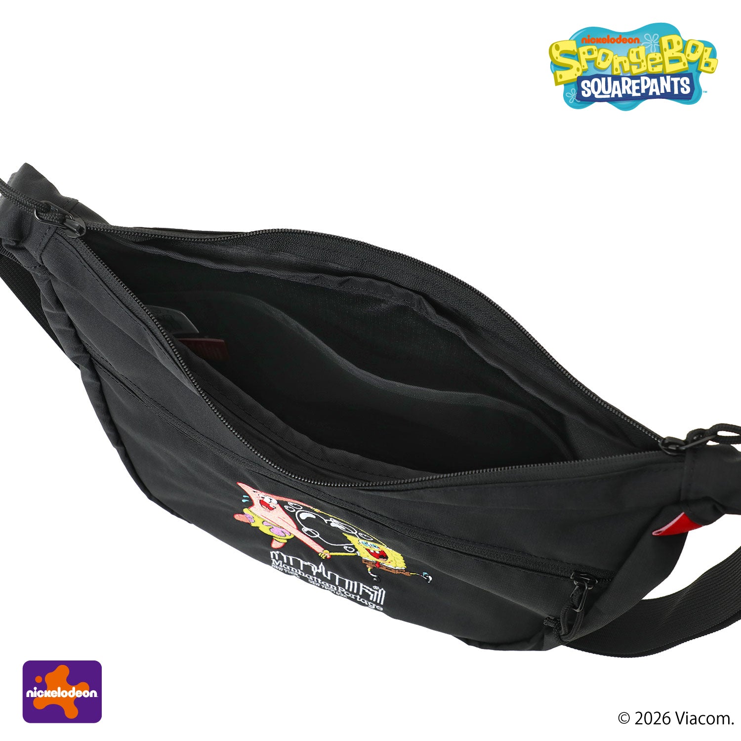 SpongeBob × ManhattanPortage DUET ACTION BAG CORDURA RIPSTOP POLYESTER