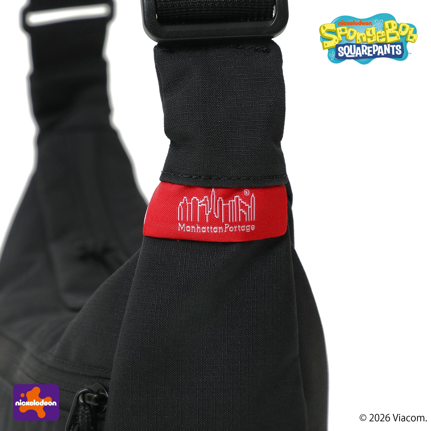 SpongeBob × ManhattanPortage DUET ACTION BAG CORDURA RIPSTOP POLYESTER