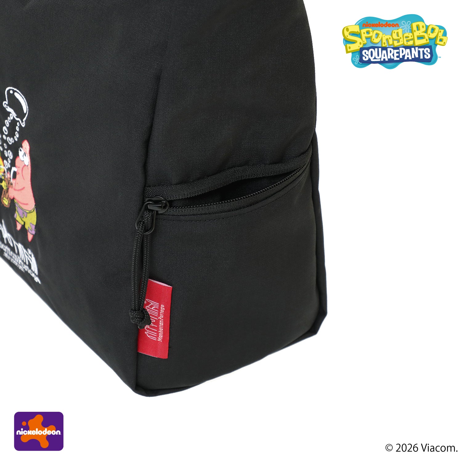 SpongeBob × ManhattanPortage BED-STUY SHOULDER BAG CORDURA RIPSTOP POLYESTER