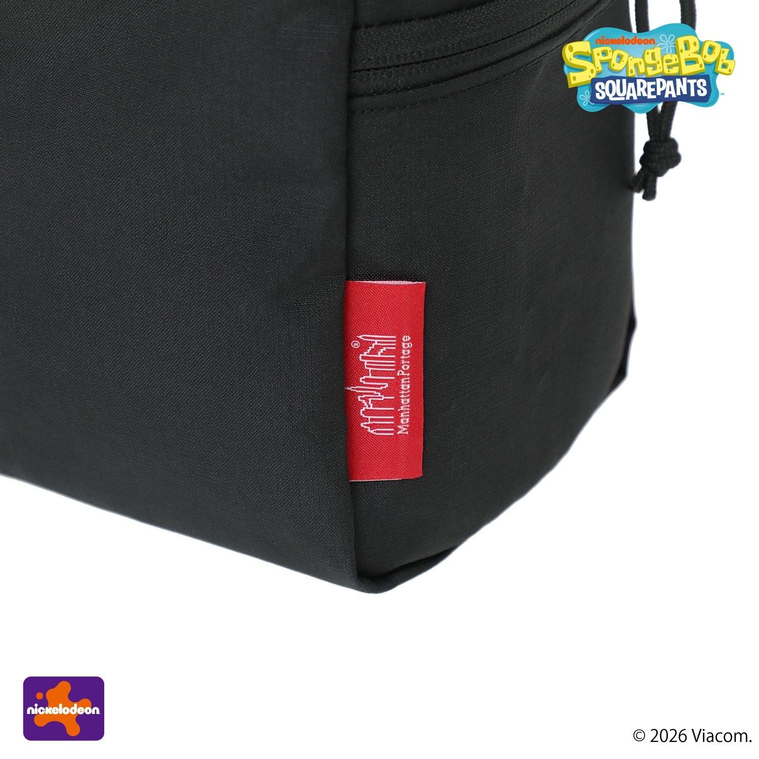 SpongeBob × ManhattanPortage BED-STUY SHOULDER BAG CORDURA RIPSTOP POLYESTER