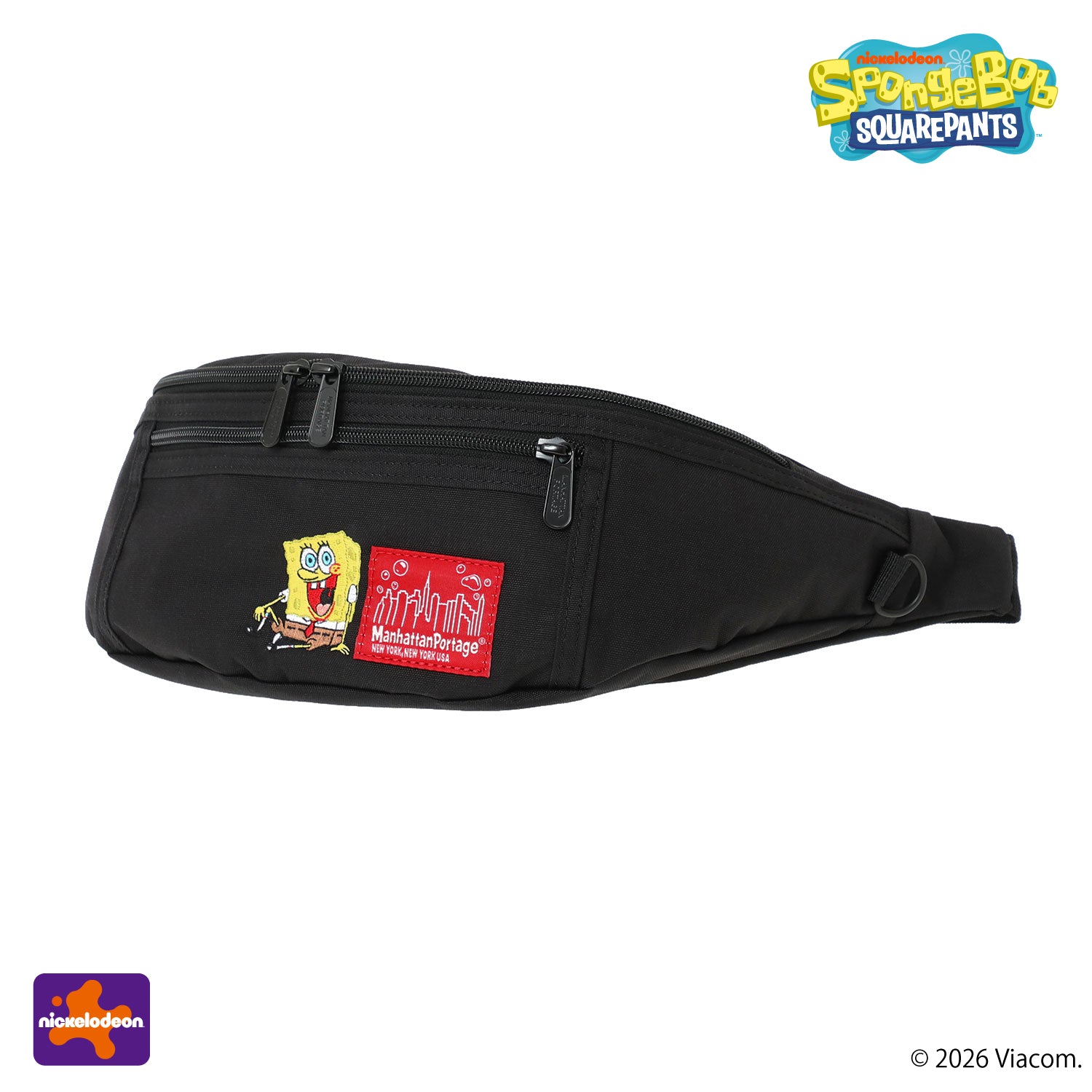 SpongeBob × ManhattanPortage ALLEYCAT WAIST BAG 500D CORDURA