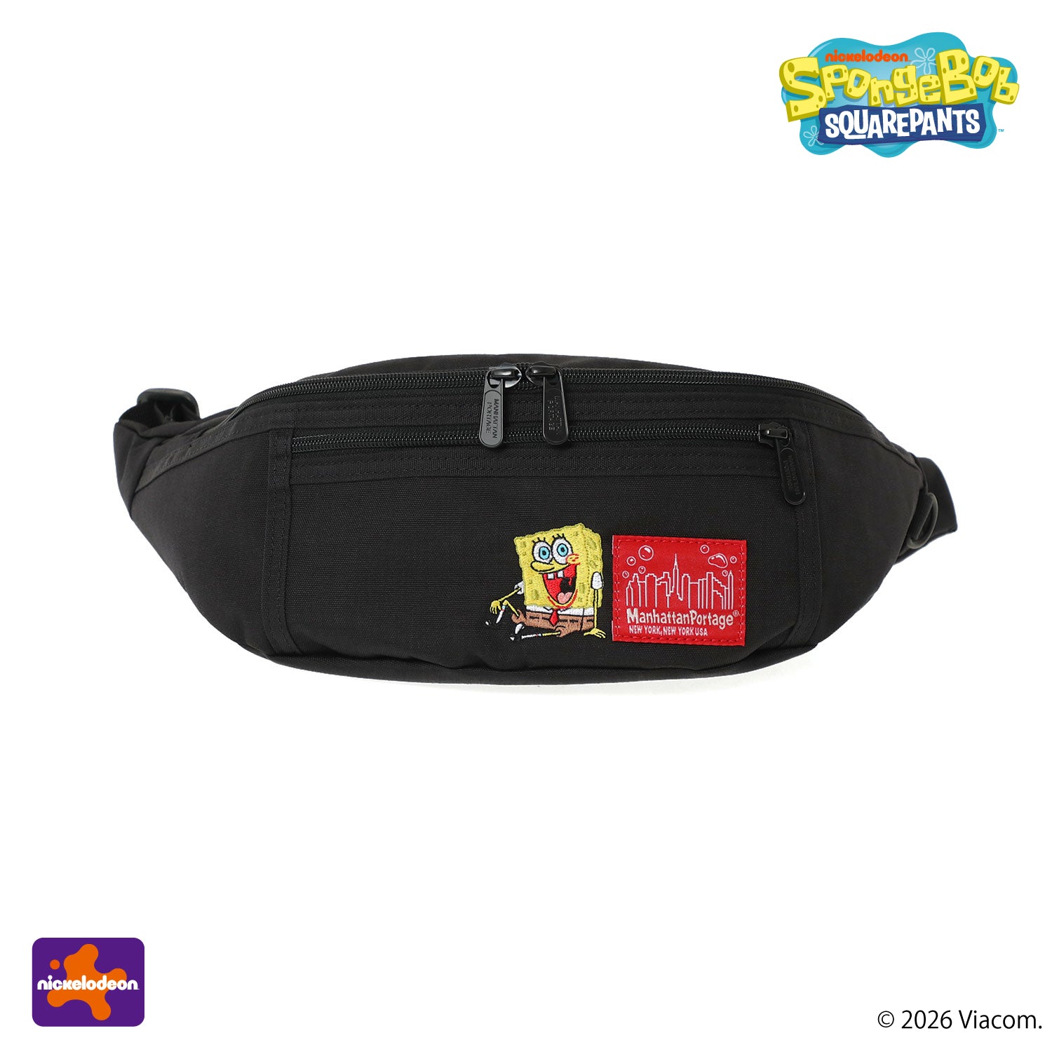 SpongeBob × ManhattanPortage ALLEYCAT WAIST BAG 500D CORDURA