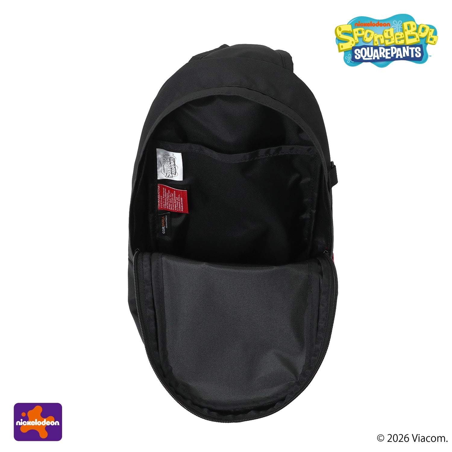 SpongeBob × ManhattanPortage LITTLE ITALY CROSSBODY BAG CORDURA RIPSTOP POLYESTER