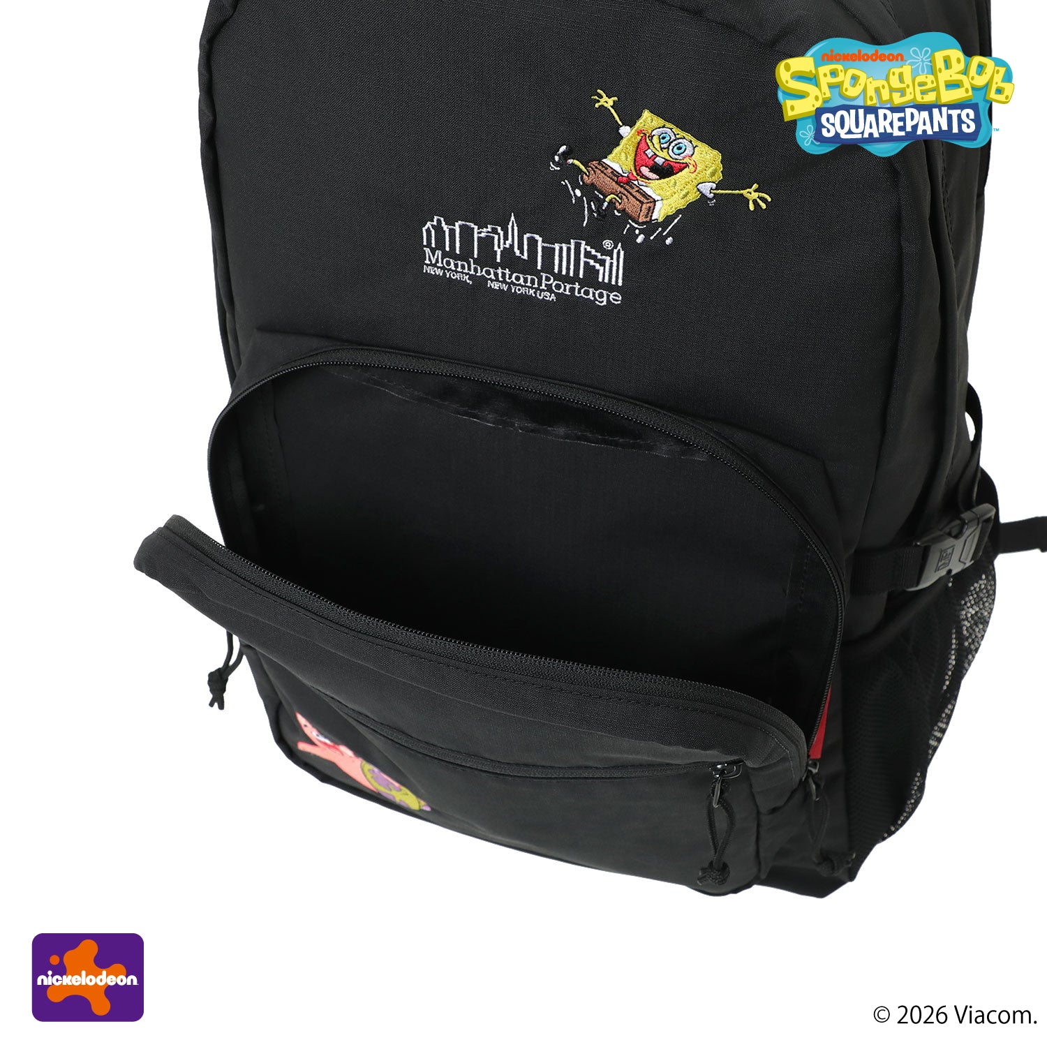 SpongeBob × ManhattanPortage TOWNSEND BACKPACK CORDURA RIPSTOP POLYESTER